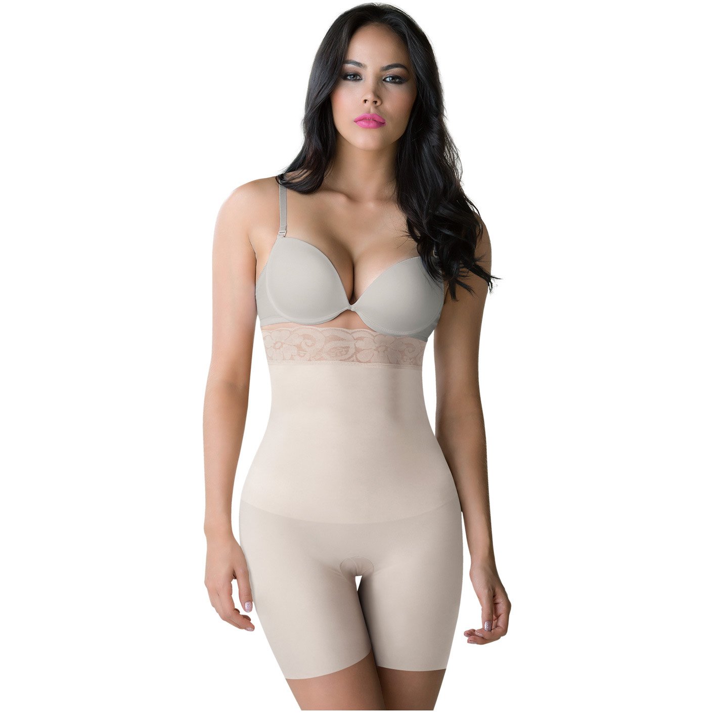 ROMANZA 2050 | High Waisted Colombian Shapewear Shorts for Women | Butt Lifter Body Shaper - Pal Negocio