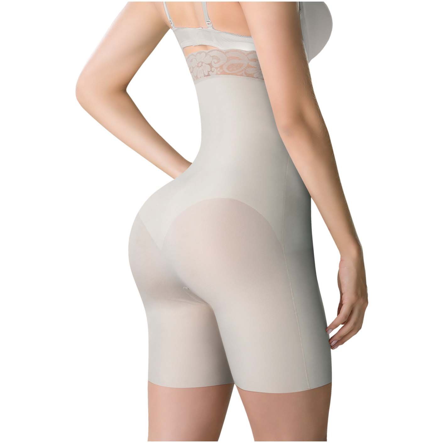 ROMANZA 2050 | High Waisted Colombian Shapewear Shorts for Women | Butt Lifter Body Shaper - Pal Negocio