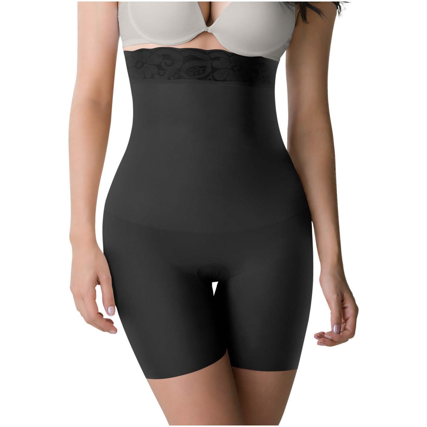 ROMANZA 2050 | High Waisted Colombian Shapewear Shorts for Women | Butt Lifter Body Shaper - Pal Negocio
