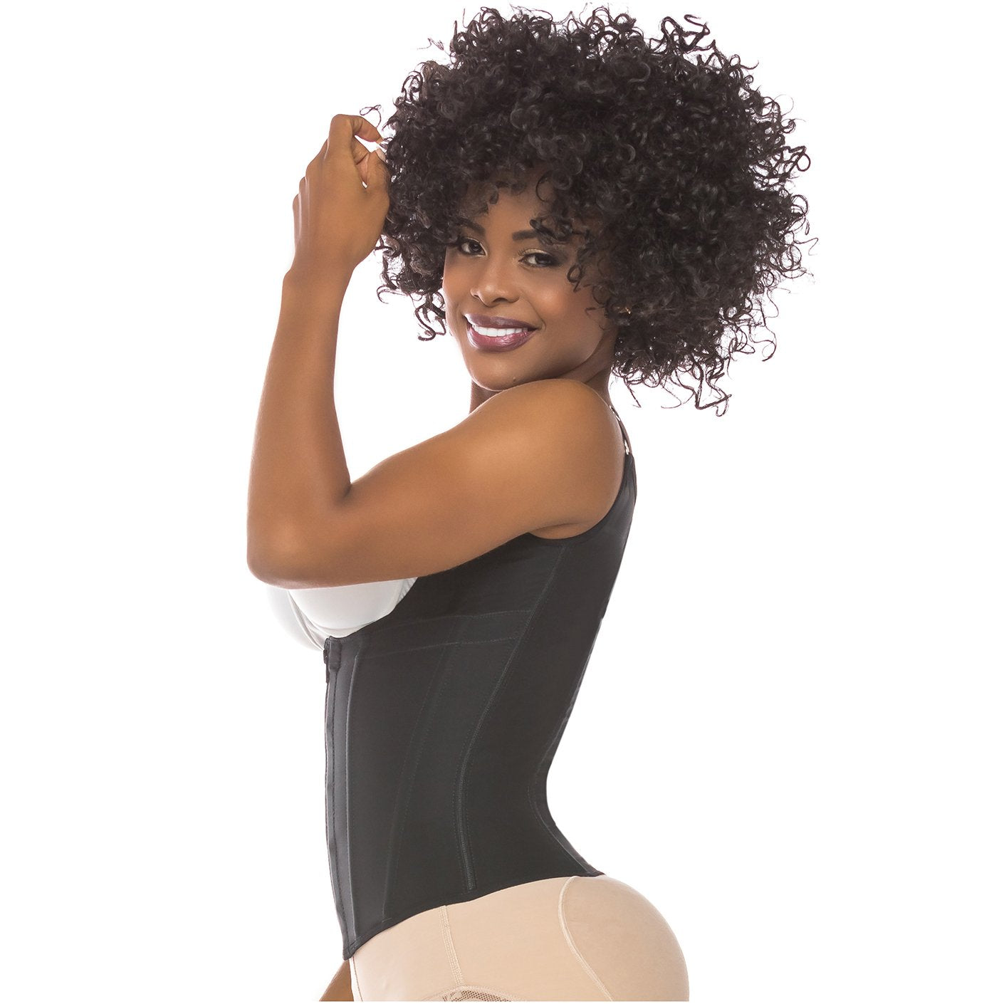 Fajas Salome 0313 | Waist Trainer Vest Tummy Control Compression Garment for Women | Colombian Body Shaper for Daily Use - Pal Negocio