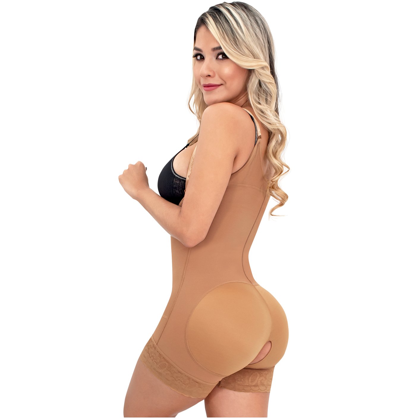Fajas SONRYSE 066 | Colombian Postpartum Bodysuit Shapewear | Butt Lifting Effect & Tummy Control - Pal Negocio