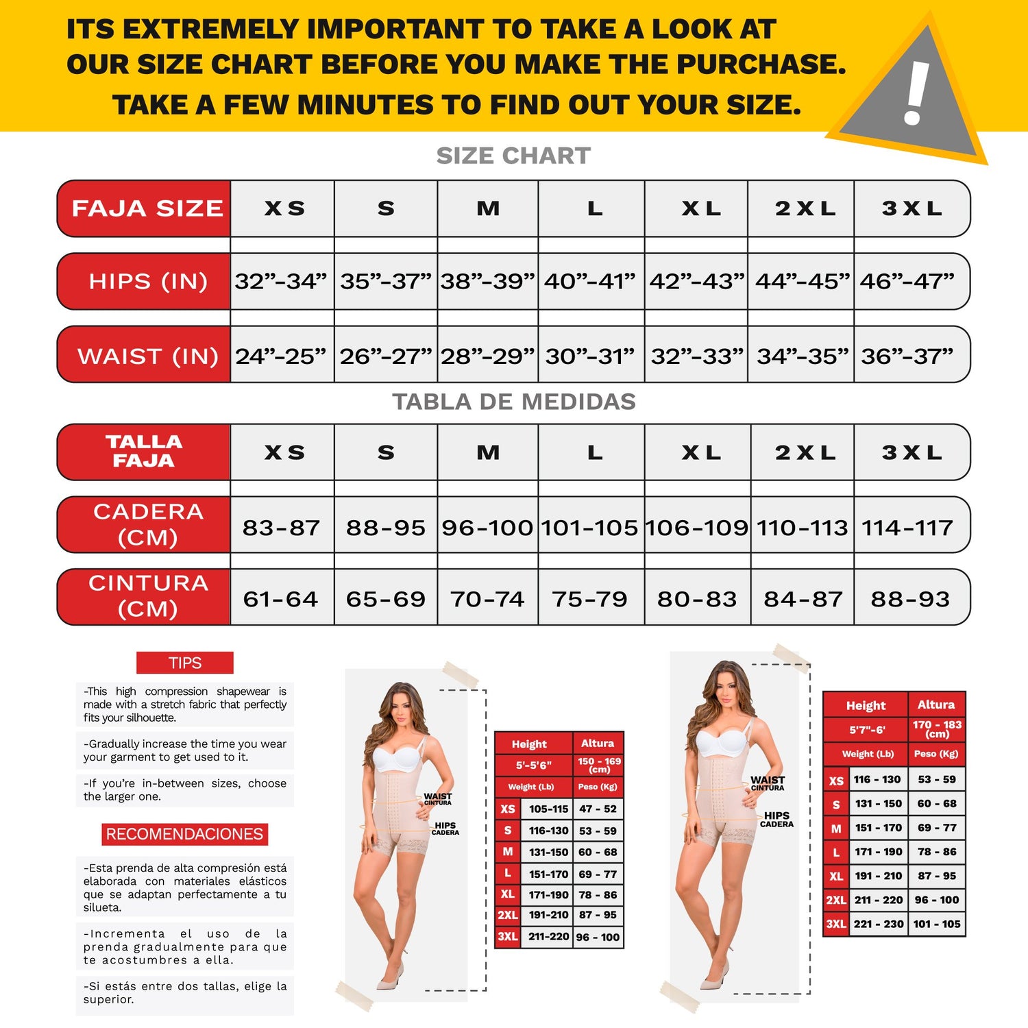 Fajas MariaE FQ102 | Post Op Shapewear for Women | Bra & Mid Thigh - Pal Negocio